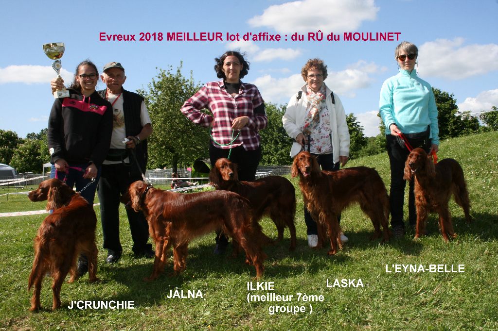 du Rû Du Moulinet - Meilleur lot d'affixe Evreux 2018